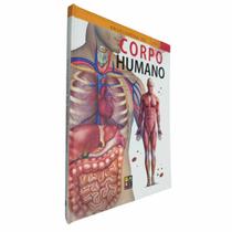Livro Físico Ilustrado Enciclopédia do Corpo Humano Com Super Poster - Pé da Letra