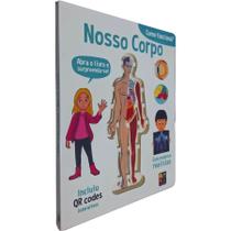 Livro Físico Infantil Cartonado Série Como Funciona: Nosso Corpo - Editora Pé da Letra Livro Físico Infantil Cartonado Série Como Funciona: Nosso Corpo - Editora Pé da Letra