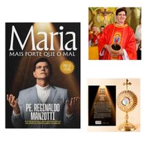 Livro Físico, Livro Maria Mais Forte Que O Mal - Padre Reginaldo Manzotti - Edição Brochura