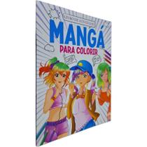 Livro Físico Mangá Para Colorir: Livro de Atividades - Editora Pé da Letra Livro Físico Mangá Para Colorir: Livro de Atividades - Editora Pé da Letra