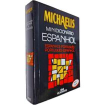 Livro Físico Minidicionário Escolar Espanhol Espanhol-Português Português-Espanhol Michaelis