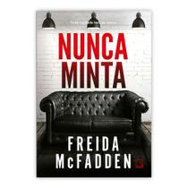 Livro físico, Nunca minta, Freida McFadden autora da série a empregada