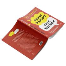 Livro físico, Pense rápido, fale melhor, Como se comunicar bem em momentos de pressão, Matt Abrahams