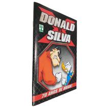 Livro Físico Revista Em Quadrinhos Gibi Pato Donald Versus Silva 70 Anos de Briga Editora Abril
