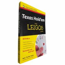 Livro Físico Texas Hold'em Para Leigos Mark "The Red" Harlan Limpe a Mesa Jogando a Modalidade de Poker Que é Mania
