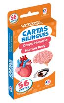 Livro - Flash Cards Cartas Bilíngues - Corpo Humano - Human Body