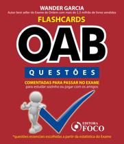 Livro - FLASHCARDS OAB - QUESTÕES COMENTADAS PARA PASSAR NO EXAME DA OAB