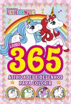 Livro - Floresta Encantada Livro 365 Atividades e Desenhos para Colorir