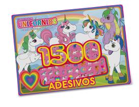 Livro - Floresta Encantada Prancheta para Colorir com 1500 Adesivos
