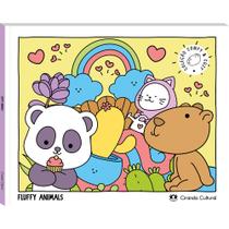 Livro - Fluffy Animals - Livro de Colorir Livro - Fluffy Animals - Livro de Colorir