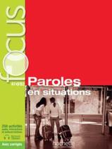 Livro - Focus - paroles en situation + cd audio + corriges + parcours digital (a1-b2)