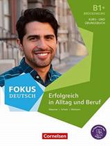 Livro - Fokus Deutsch B1+ Bruckenkurs Kurs- Und Ubungsbuch Inkl. E-Book Und Pageplayer-App