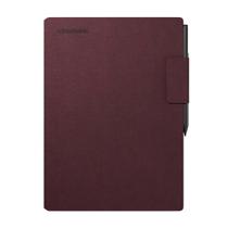 Livro Folio Remarkable Paper Pro Mosaic Weave Burgundy 30 cm