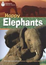 Livro - Footprint Reading Library - Level 1 800 A2 - Happy Elephants