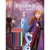 Livro - FROZEN 2 LER E COLORIR COM LÁPIS Livro - FROZEN 2 LER E COLORIR COM LÁPIS