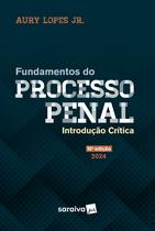 Livro - Fundamentos do Processo Penal - 10ª Edição 2024