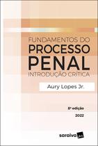 Livro - Fundamentos do Processo Penal - 8ª edição 2022