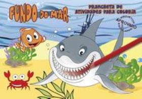 Livro - Fundo Do Mar Prancheta De Atividades Para Colorir Livro - Fundo Do Mar Prancheta De Atividades Para Colorir