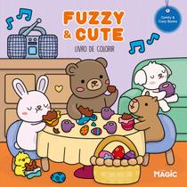 Livro - Fuzzy e Cute - Livro de Colorir Livro - Fuzzy e Cute - Livro de Colorir