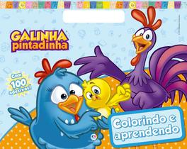 Livro - Galinha Pintadinha - Colorindo e aprendendo