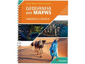 Livro Geografia em Mapas América e África