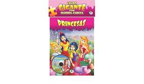 Livro gigante com quebra cabeça - princesas - Todolivro