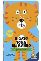 Livro Gire O Disco! Gato Toma Um Banho - Edit. Todo Livro