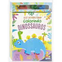 Livro - Giz Divertido! Colorindo Dinossauros