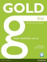 Livro - Gold First Exam Maximiser With Key And Audio Cd - 1St Livro - Gold First Exam Maximiser With Key And Audio Cd - 1St