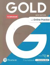 Livro - Gold (New Edition) C1 Advanced Coursebook + Mel
