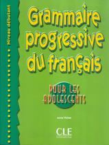 Livro - Grammaire progressive du francais - pour les adolescents debutant - livre