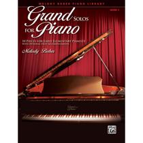 Livro grand solos for piano book 1 - melody bober - Alfred