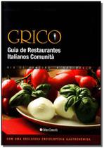 Livro - Grico - Guia De Restaurantes Italianos Comunita