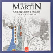 Livro Guerra Dos Tronos - Para Colorir - Arteterapia Antiestresse - Game of Thrones