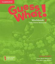 Livro Guess What 3 - Workbook With Online Resource - Cambridge Livro Guess What 3 - Workbook With Online Resource - Cambridge