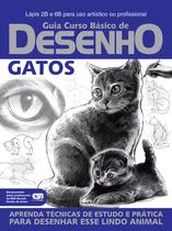 Livro - Guia Curso básico de desenho gatos