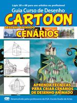 Livro - Guia Curso de desenho cartoon Cenários