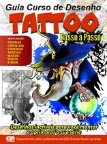 Livro - Guia Curso de desenho tattoo passo a passo