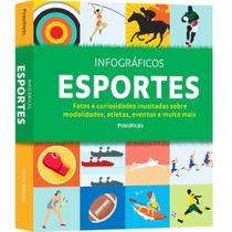 Livro Guia Esportivo Infográficos Esportes Fatos Curiosidades Atletas, Capa Dura, Ilustrado, 160 Páginas - Publifolha Livro Guia Esportivo Infográficos Esportes Fatos Curiosidades Atletas, Capa Dura, Ilustrado, 160 Páginas - Publifolha