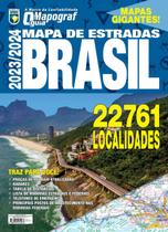 Livro - Guia Mapograf Mapa de Estradas Brasil 2023/2024 - Gigante