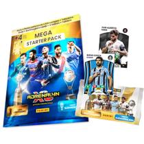 Livro Guia Mega Starter Pack Adrenalyn Coleção Tranding Cards Oficiais Futebol 2024 Libertadores E Sudamericana Conmebol - Panini