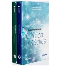 Livro Guia Prático de Clinica Medica 2 Volumes Editora Sanar