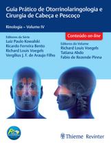 Livro - Guia Prático de Otorrinolaringologia e Cirurgia de Cabeça e Pescoço