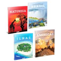 Livro Guia Viagem e Turismo 50 Lugares Espetaculares Kit 4