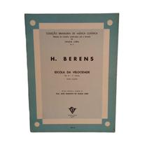 Livro h.bernes escola da velocidade op.61 para piano vol 4 (estoque antigo)
