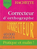 Livro - Hachette correcteur d´ortographe Livro - Hachette correcteur d´ortographe