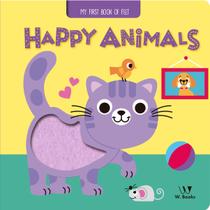 Livro - Happy animals - Felt Book