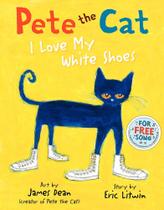 Livro HarperCollins Pete the Cat: Eu amo meus sapatos brancos