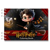 Livro Harry Potter 50 folhas 180g Capa Dura