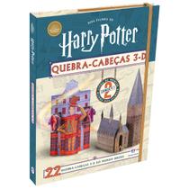 Livro - Harry Potter - Livro com Quebra-Cabeça 3D